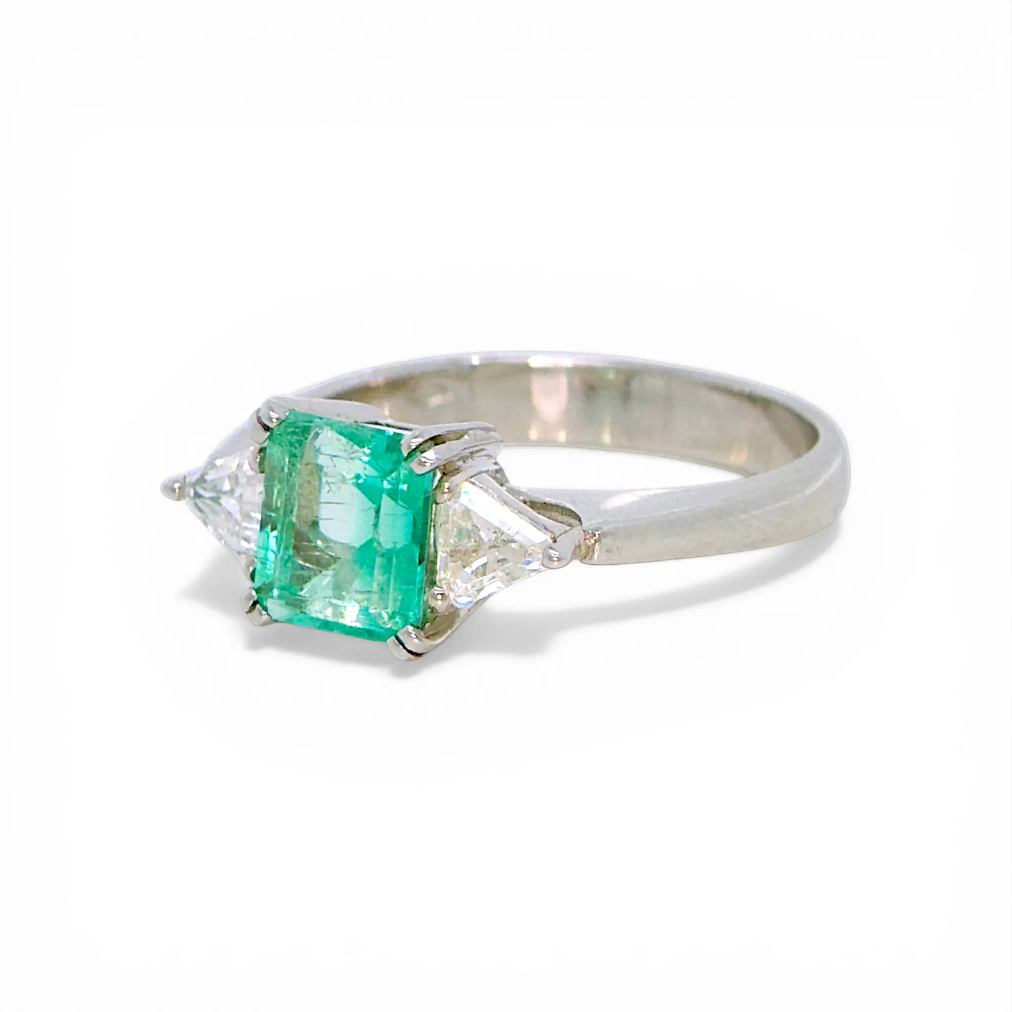 IL GIOIELLO Anello Donna con Smeraldo e Diamanti VERTICE - immagine 3