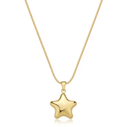 S'AGAPÕ Collana in Acciaio con Stella SSE18