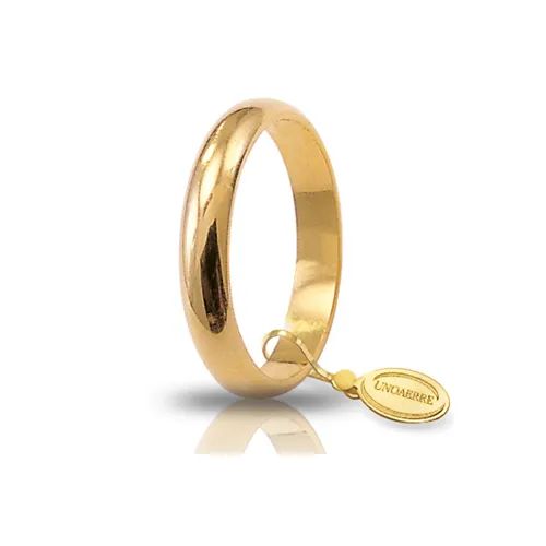 UNOAERRE Fede Classica 5 grammi in Oro Giallo 18kt