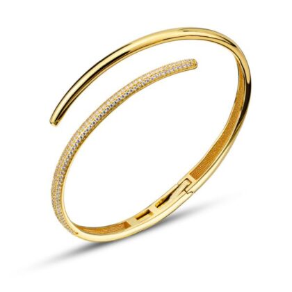 BOCCADAMO Bracciale Rigido con Zirconi XB1067D