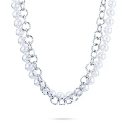 BOCCADAMO Collana Girocollo con Perle XGR801