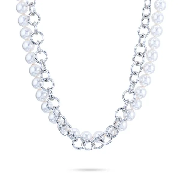 BOCCADAMO Collana Girocollo con Perle XGR801